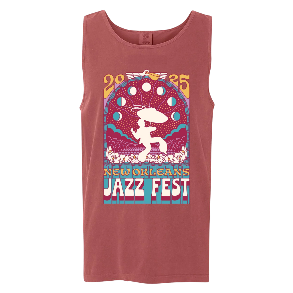 Small Brick Red JazzFest T2 